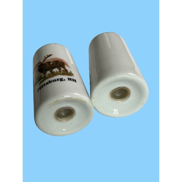 Vintage Pittsburg NH Moose Salt & Pepper Shakers - Picture 5 of 5